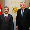 Cumhurbaşkanı Erdoğan  Şahap Kavcıoğlu ile görüştü