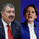 Akşener'in algısını Bakan Koca çürüttü: Üzerinde siyaset yaptığınız konu Avrupa'daki vatandaşlarımızı kapsıyor