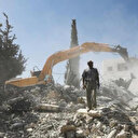 İşgalci İsrail Batı Şeria'da Filistinlilere ait tesisleri yıktı