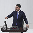 Bakan Kurum Meclis kürsüsünden seslendi: Sizin yaktığınız şehirleri biz yeniden imar ettik