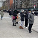 New York'da 'Omicron' endişesi: Test istasyonlarının önünde uzun kuyruklar oluştu