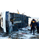 Üniversite öğrencilerini taşıyan midibüs şarampole yuvarlandı: Ölü ve yaralılar var