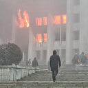 Kazakistan Almatı'daki Emniyet Müdürlüğü Sözcüsü Azırbek'ten son dakika açıklaması: Onlarca saldırgan yok edildi