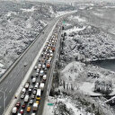 Kavacık’ta kilometrelerce araç kuyruğu oluştu