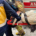 Üsküdar'da meydana gelen doğal gaz patlamasında yaralanan vatandaşın tedavisi yanık ünitesinde sürüyor