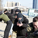 Ukrayna diken üstünde: Vatandaşlara askeri eğitime hız verildi