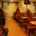 Almanya'da fırtına alarmı: Dev dalgalar feribotun camını böyle kırdı