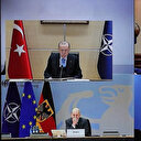 Cumhurbaşkanı Erdoğan NATO Olağanüstü Zirvesi'ne canlı bağlantıyla katıldı