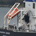 Ukrayna açıklarında füze isabet eden gemi İstanbul'da