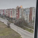 Rus güçleri Herson'da sivil konut binalarını bombaladı