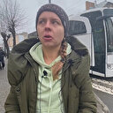 Tahliyesi için Türk otobüsüne kabul edilen Alman vatandaşı gözyaşlarına boğuldu