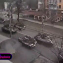 Rus tankları Herson şehrinde görüntülendi