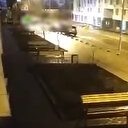 Kiev'deki metro istasyonunun vurulma anı