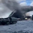 Rusya'nın vurduğu Gostomel Havaalanının görüntüleri ortaya çıktı