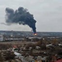 Ukrayna Rus ayrılıkçıların elindeki Luhansk'ta akaryakıt deposunu vurdu