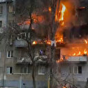 Rus güçleri Ukrayna Mıkolayiv'de sivil yerleşim yerini vurdu