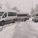 Esenyurt'ta kayan servis araçları birbirine girdi