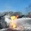 Rus güçleri Kiev yakınlarındaki yakıt deposunu bombaladı