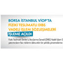 Borsa İstanbul VİOP’ta fiziki teslimatlı devlet iç borçlanma senedi (DİBS) vadeli işlem sözleşmelerini işleme açtı
