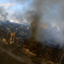 Ukrayna'nın Mariupol kentindeki yıkım havadan görüntülendi