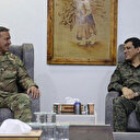 ABD teröristleri beslemeye devam ediyor: Göreve başlayan CENTCOM komutanı PKK'ya koştu