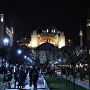 Ayasofya'ya çirkin saldırı: Tarihi İmparatorluk Kapısı tahrip edildi