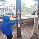 Sadaka taşı bu okulda yaşatılıyor