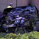 İstanbul'da feci kaza: Alkollü sürücünün kullandığı otomobil köprüden aşağı uçtu