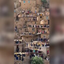 İran’daki köyde yapılan bayram kutlaması sosyal medyanın gündeminde