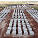 Suriye'nin kuzeyinde briket evlerin inşası devam ediyor