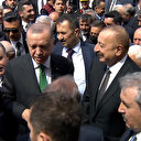 Cumhurbaşkanı Erdoğan ve Azerbaycan Cumhurbaşkanı Aliyev Rize-Artvin Havalimanı'nda
