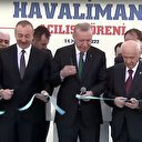 Cumhurbaşkanı Erdoğan ve Azerbaycan Cumhurbaşkanı Aliyev Rize'de: Dev proje Rize-Artvin Havalimanı açıldı