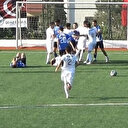 Amatör maçta saha ringe döndü