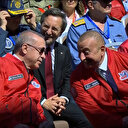 Cumhurbaşkanı Erdoğan TEKNOFEST Azerbaycan'da büyük bir coşkuyla karşılandı