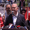 Bakan Soylu evlat nöbetinin 1000. gününde Diyarbakır Annelerine hitap etti: Terör örgütüne bu ülkeden bir evlat daha gitmeyecek