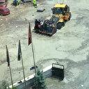 Ankara'da şiddetli yağış: Vatandaşlar kepçeyle taşındı