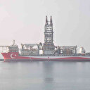 Mavi Vatan'ın en güçlü sondaj gemisi 'Abdülhamid Han' kırmızı beyaz