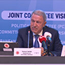 Bakan Akar Yunan vekillerin yüzüne söyledi: Hava sahamızı ihlal edeceksiniz bir şey yapmayacak mıyız?