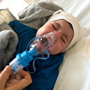 Erzurum'da SMA hastası bebek için mini konser verildi