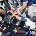 ABD Başkanı Biden bisikletten düştü: Yere yuvarlandığı anlar kamerada