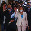 Pelosi Tayvan Parlamentosu'nu ziyaret etti