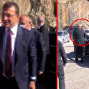 İmamoğlu konvoyla yemek yemeye gitti: Kapı açma detayı dikkat çekti