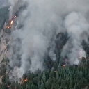 Mersin'de orman yangını 2'nci gününde: Havadan müdahale sabah saatlerinde yeniden başlatıldı