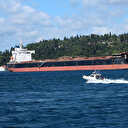 Tahıl yüklü 'Star Helena' gemisi İstanbul Boğazı'ndan geçti