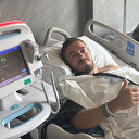 Visca'nın hastane fotoğrafında dikkati çeken detay