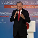 Cumhurbaşkanı Erdoğan: Onlar yapmaya değil yıkmaya geleceklerini söylüyorlar