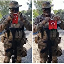 30 yıl sonra Laçın'da Türk bayrağı açan Azerbaycan askeri: Türk'ün gücünü gördünüz