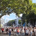 Almanya'da doğalgaz zamları protesto edildi