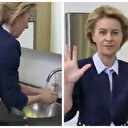 Avrupa'da durum içler acısı: AB Komisyon Başkanı Leyen'den 'israf etmeden el nasıl yıkanır' videosu