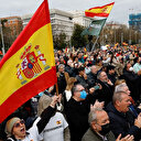 İspanya'da Rusya-Ukrayna savaşıyla başlayan enerji krizi ve yüksek enflasyona karşı gösteri düzenlendi